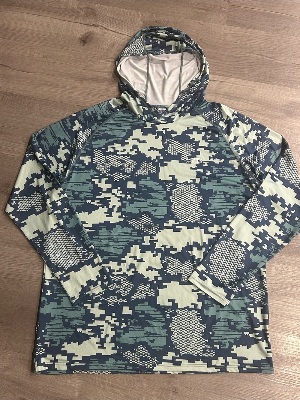 AFTCO Tactical Hooded Long Sleeve Performance Shirt
